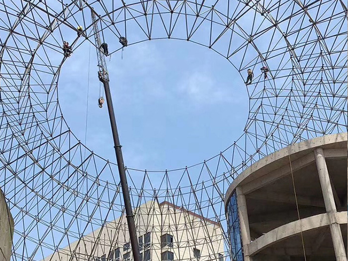 长宁网架螺栓球加工流程